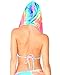 iHeartRaves Tie Dye Velvet Hoodie Rave Top, One Size