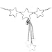 Star Shine Dangle Belly Chain