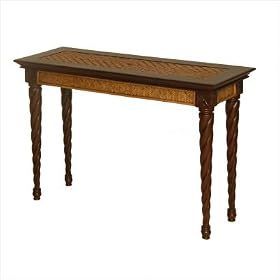 Trinidad Console Table in Natural Antique