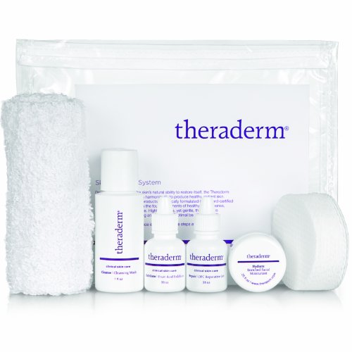 Theraderm Skin Renewal Travel System with Peptide Hydrator