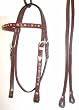 NEW Dark Oil Pink Faux Jewel Studded Show Bridle - WOW