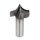 uxcell カービングルータービット12.7mmx 31.8mm ラウンドシャンク 木工ツール