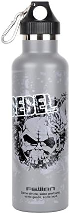 PROMOTION Best Stainless Steel Insulated Sports Water Bottle for kids sports boyfriend girlfriend lover Running Gym Yoga Outdoors and Camping 25OZ skull