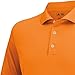 adidas Golf Men's Puremotion Solid Jersey Polo, Light Orange/White, XX-Large