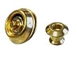 Dunlop Dual Design Straplok System, Brass