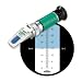 Vee Gee Scientific BTX-1 Handheld Refractometer, with Brix Scale, 0-32%, +/-0.2% Accuracy, 0.2% Resolution, 10 to 30 degree C ATC