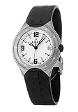 Ebel E-Type Mens' Watch Stainless Steel White Dial on Black Rubber Strap 9187C41/06C35606