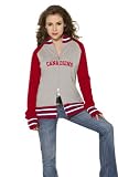 Montreal Canadiens Women's Varsity Full Zip Raglan Jacket - by Alyssa Milano - Large