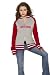 Montreal Canadiens Women's Varsity Full Zip Raglan Jacket - by Alyssa Milano