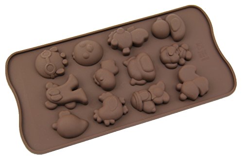 On The Journey - Lovely Cartoon Snoopy Dog Muffin Sweet Candy Jelly Ice Silicone Mould Mold Wedding Party Cake Baking Pan Tray Make