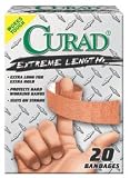 Curad Extreme Lengths Bandages with Advanced Ouchless Protection - 20 ea