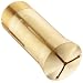 Hardinge 5CE-2 Round Smooth Brass Emergency Collet with 1/8" Pilot Hole and 3 Slots