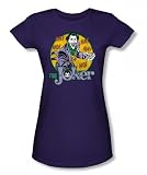 The Joker Juniors S/S T-shirt in Purple by DC Comics