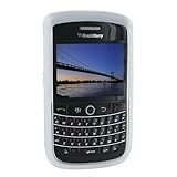 OEM WHITE Blackberry Silicone Rubber Gel Skin Case Cover for Tour 9630 and  ....
