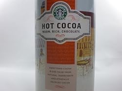 Starbucks Hot Cocoa Mix in Tin, Warm, Rich, Chocolaty - Net Wt 2.5 Lb (1.13 Kg)