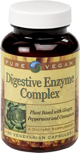 Pure Vegan Digestive Enzyme Complex - 90 - VegCap