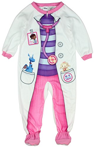 Disney Doc McStuffins Little Girls' Footed Pajama Blanket Sleeper