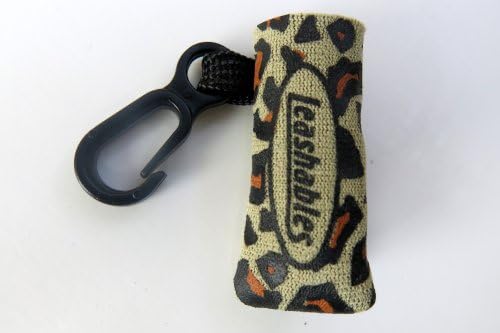 Flash Drive, Lip Stick, Lip Balm, Lighter, Utility Holders -Leashables 50 Units (Leopard Print)