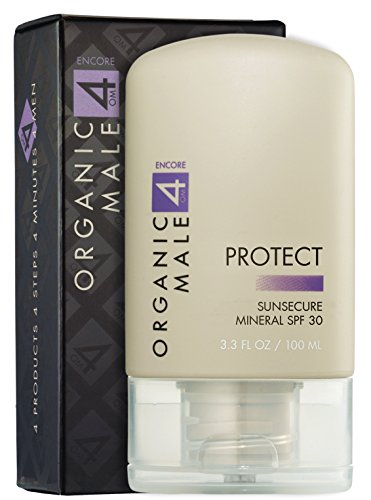 Organic Male OM4 Encore PROTECT: SunSecure Mineral SPF 30 - 3.3 oz