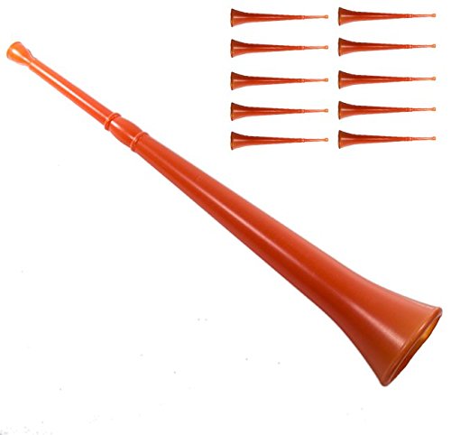 (10 Stück) Vuvuzela 66,5 cm, Stadium Fan Horn, Fanfare, Fußball WM EM, Fanartikel, Fußballparty, Party, Fanmeile, puplic viewing