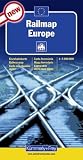 Railmap Europe 1 : 5 000 000 - K&uuml;mmerly + Frey