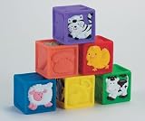 Small World Toys IQ Baby ( Squeeze - A - Lot Blocks ) 6 - B0006IRSX8