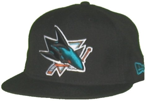 NHL San Jose Sharks Basic 59Fifty Cap, Black, 7 1/4