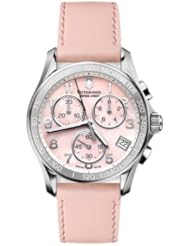 Victorinox Swiss Army Chrono Classic Mother of Pearl Womens Quartz Watch 241419