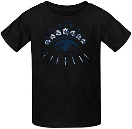 Kenzo Paris Brand Boys T Shirt by Yjia M Black