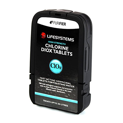 Lifesystems Chlorine Dioxide Water Purification Tablets