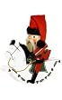German Nutcracker - Santa Claus Riding on a horse