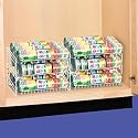 THREE TIER CAN RACK SHELF