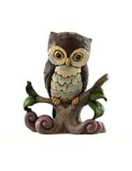Home: Jim Shore Heartwood Creek Mini Owl on a Branch 3.25" H - Jim Shore by Enesco