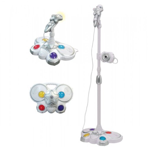 Discovery Channel / Video Stage Karaoke Microphone with Stand
