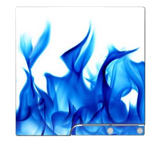 Ice Flames Skin for Sony Playstation 3 Slim Console