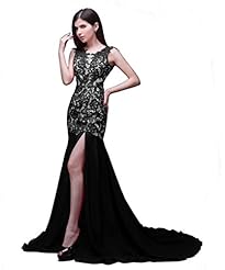 Sexy Corset   Waistline Lace-Up Chiffon Prom Dress 