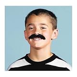 Self Adhesive MUSTACHES fake costume fun halloween - Big Set of 36