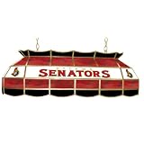 NHL Ottawa Senators Stained Glass 40-inch Lighting Fixture