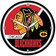Chicago Blackhawks Wall Clock - Hockey Sports Merchandise