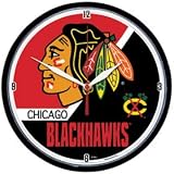 Chicago Blackhawks Wall Clock - B0009Y31BC