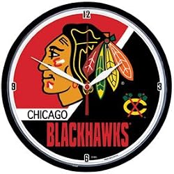 Chicago Blackhawks Wall Clock - Hockey Sports Merchandise