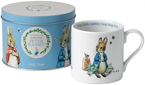 Peter Rabbit Plate, Bowl & Mug 3-piece Set and Money Box (Peter Rabbit Blue Mug In A Tin)