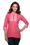 Akkriti Women's Neck-Line Border Kurti