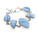 HeavySterlingSilverGenuineBlueLaceAgateGemstone7
