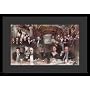 Godfather Goodfellas Sopranos Heat Scarface Art Framed & Matted Poster Print - 16" X 20"