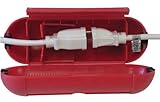 Stanley 39387 EZ Protect Outdoor Power Cord Protection Connector Box, Red