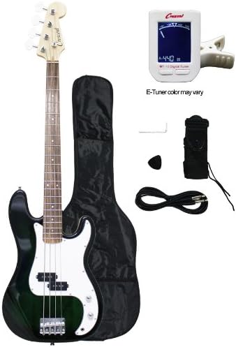 ELECTRIC BASS GUITAR GREENBURST
