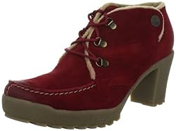 camel active Pisa 11 774.11.02, Damen Fashion Halbstiefel & Stiefeletten, Rot (berry), EU 37.5 (UK 4.5)