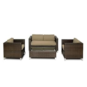 Li-Lo Leisure Lima Sofa Set (4 Pieces)
