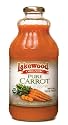 Lakewood Organic PURE Carrot Juice - Package Contains SIX 32oz Bottles